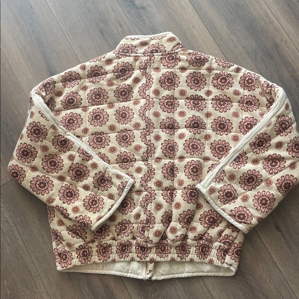 Free People Printed Dolman Quilted Jacket - Picture 6 of 6